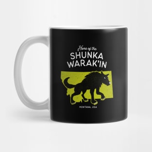 Home of the Shunka Warak'in - Montana, USA Cryptid Mug